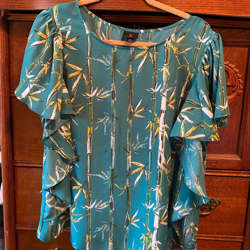 Worthington short sleeve blouse Size  XXL
